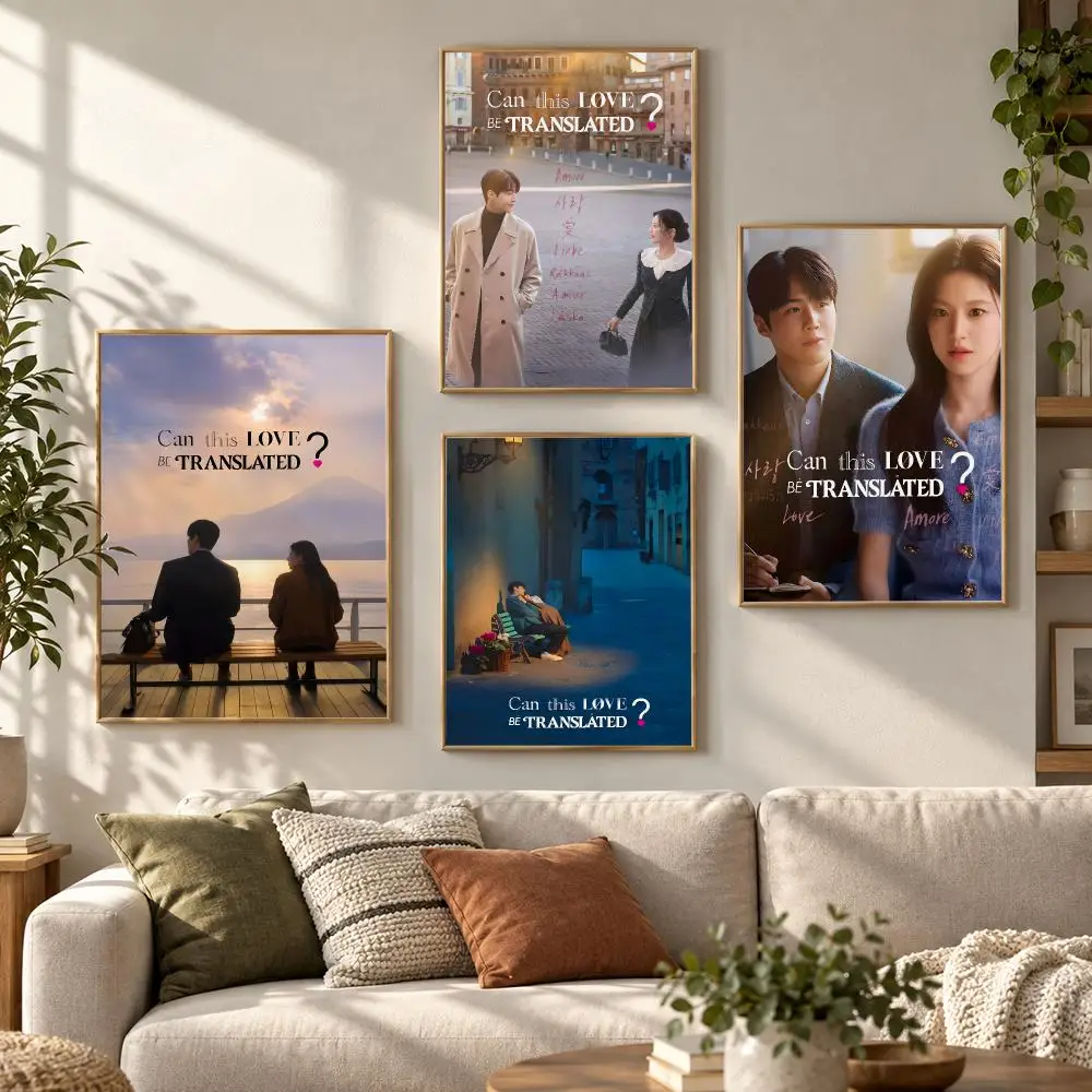 Korean C-Can This Love Be Translated Poster HD Waterproof Aesthetic Wall For Home Decor Trendy Durable Easy To Apply Art