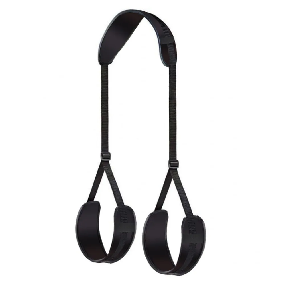 Adjustable Neck Support Leg Cuff Sling Carbon Fiber Webbing Padded Cushion Couple Intimate Position Assist Strap Foreplay Toy