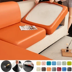 Stretch PU leder wasserdicht sofa kissen abdeckung sofa sitz schutzhülle rückenlehne abdeckung einfach sauber sofa protector für haustiere kinder