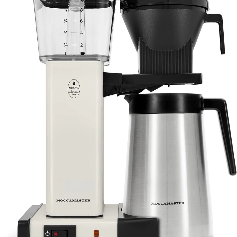 

Moccamaster 79318 KBGT Thermal Carafe Кофеварка на 10 чашек, 40 унций, белый, 1,25 л