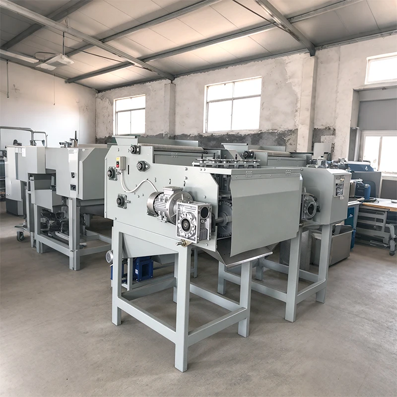 Open Type Chain Drive Cashew Nut Shelling Machine Easy Maintenance Visible Structure Industrial Nut Sheller High Output Custom