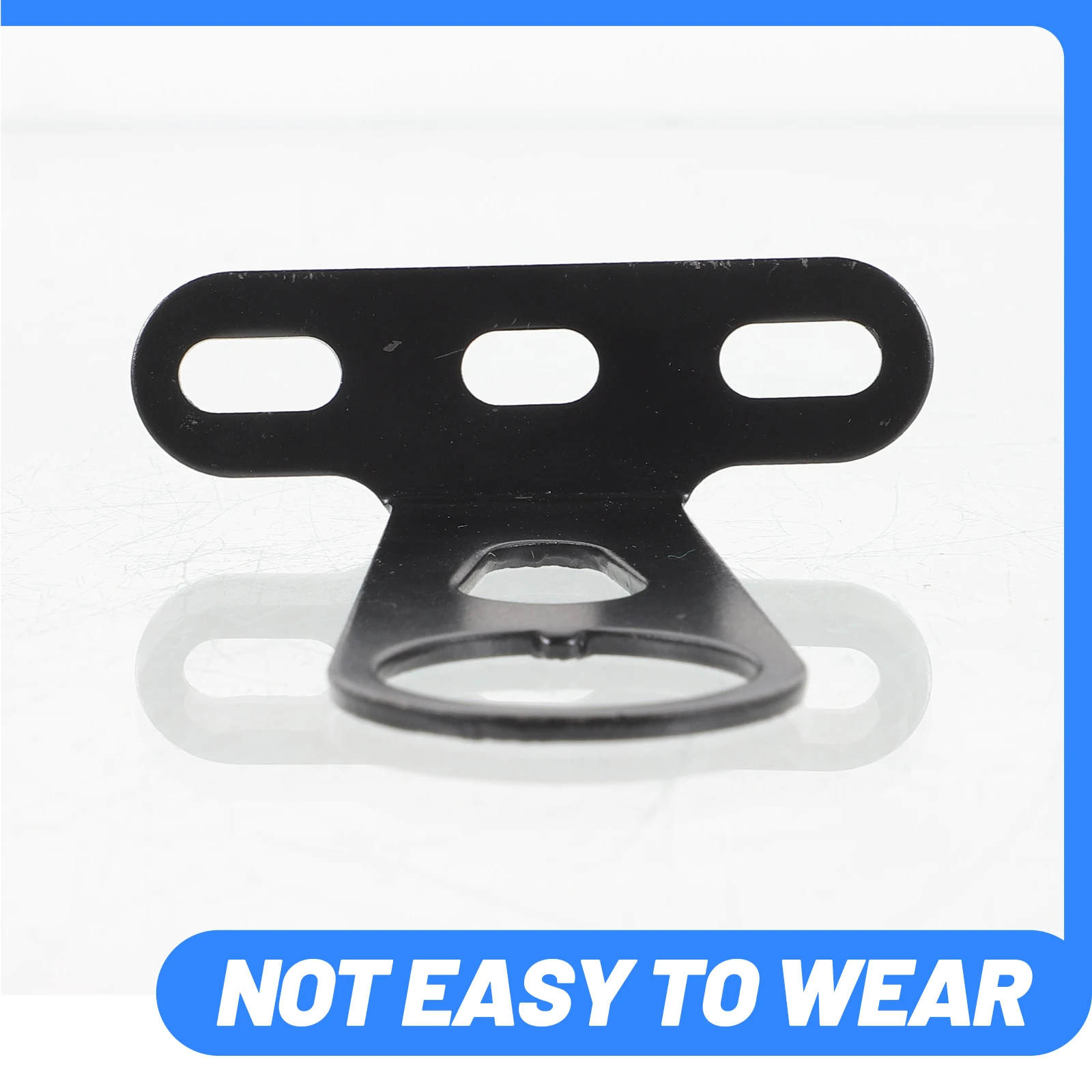 

Front Light Bracket Black Sturdy Bike Fork Mount Holder Anti Skid Shockproof Easy Install Lamp Stand For Bike Lamps