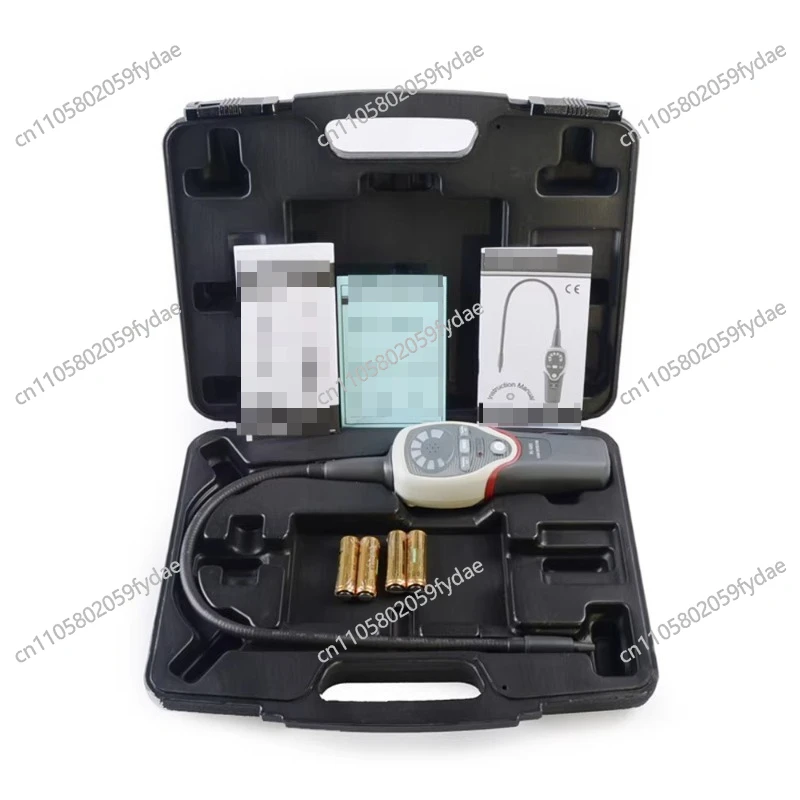 CENTER-384 Hydrogen(H2) Gas Leak Detector,Detectable Gases: Carrying Case Included. Mixture 5% Hydrogen (H2) + 95% Nitrogen(N)F,