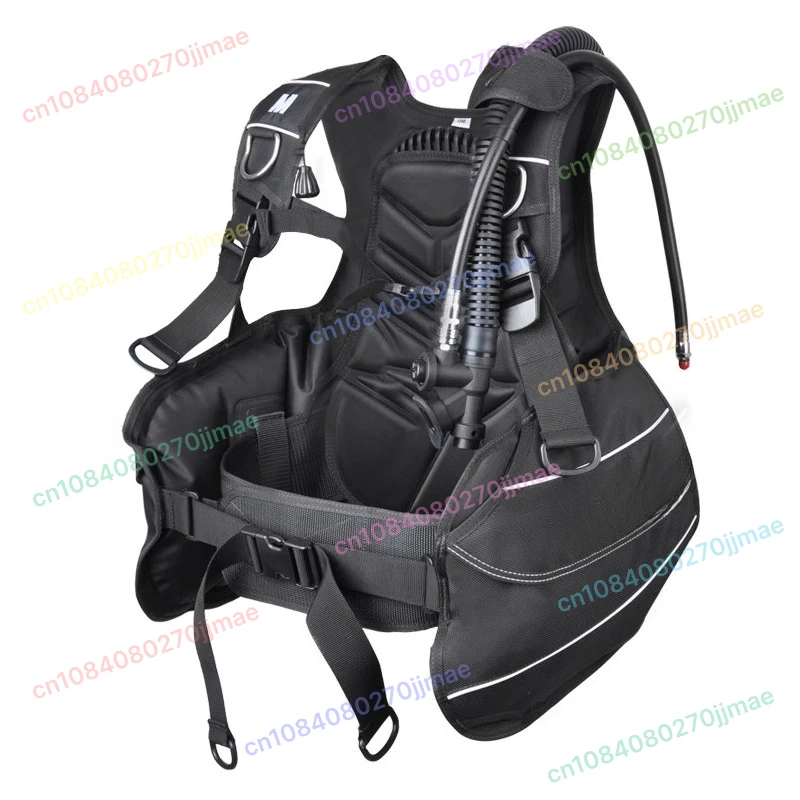 

Professional Diving BCD Buoyancy Compensator Adjustable Depth Control for Scuba Snorkeling Fishing Water Sports