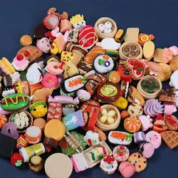 10PCS Cute Mini Simulation Animal Food Bottles Toys Action Surprise Tide Play Figures Fake Candy Guess Blind Bag For Gifts
