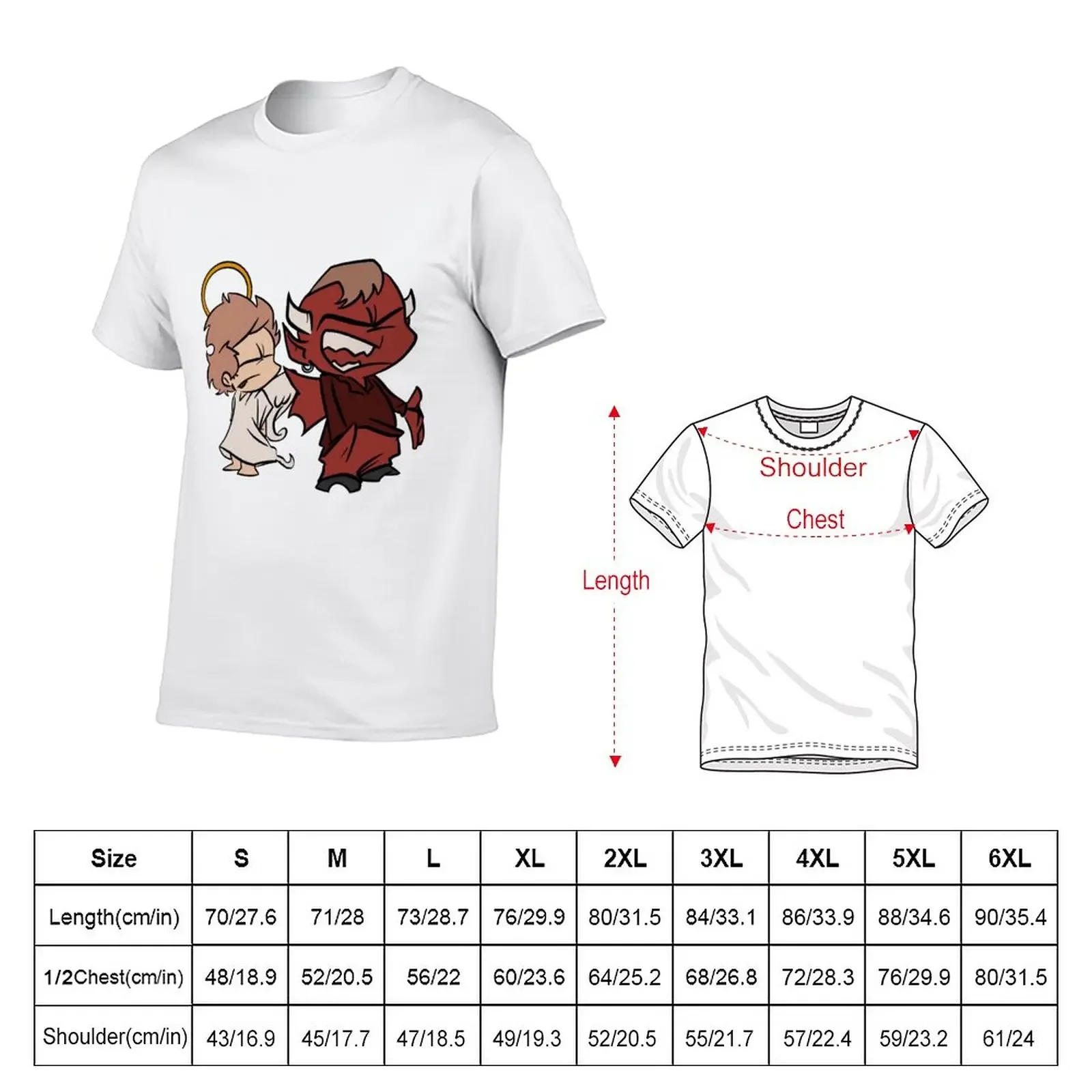 Alain Conscience and Alain Parfait T-Shirt anime clothes plus sizes Aesthetic clothing men clothing