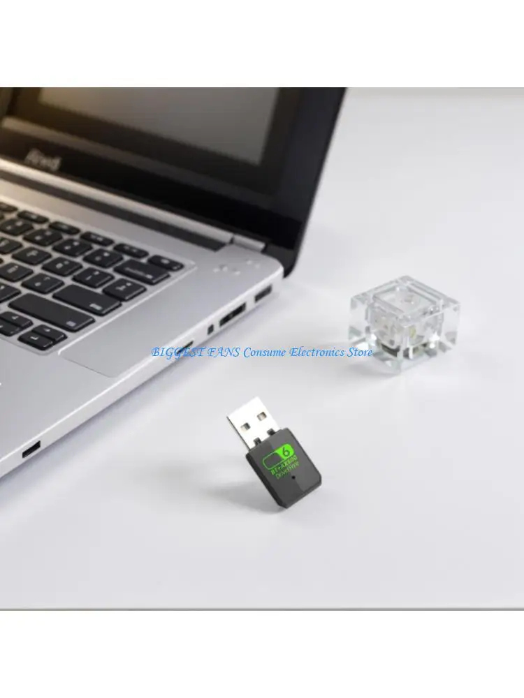 AX600 USB WiFi 6 محول متمثل في Dongle Double Band 2.4Ghz و 5 جيجا هرتز محول الاستقبال اللاسلكي الشبكات اللاسلكية #1