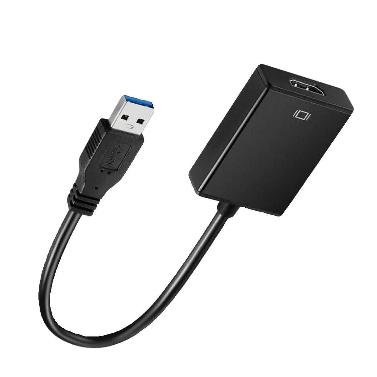 محول USB إلى HDMI، كابل محول عالي الوضوح، محول جهاز عرض للكمبيوتر المحمول