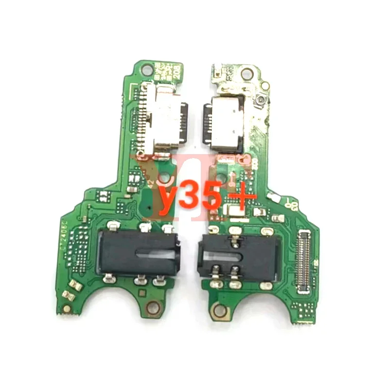 For vivo Y35+ Y35 Plus Y100 5G USB Charging Board Dock Port Flex Cable Repair Parts