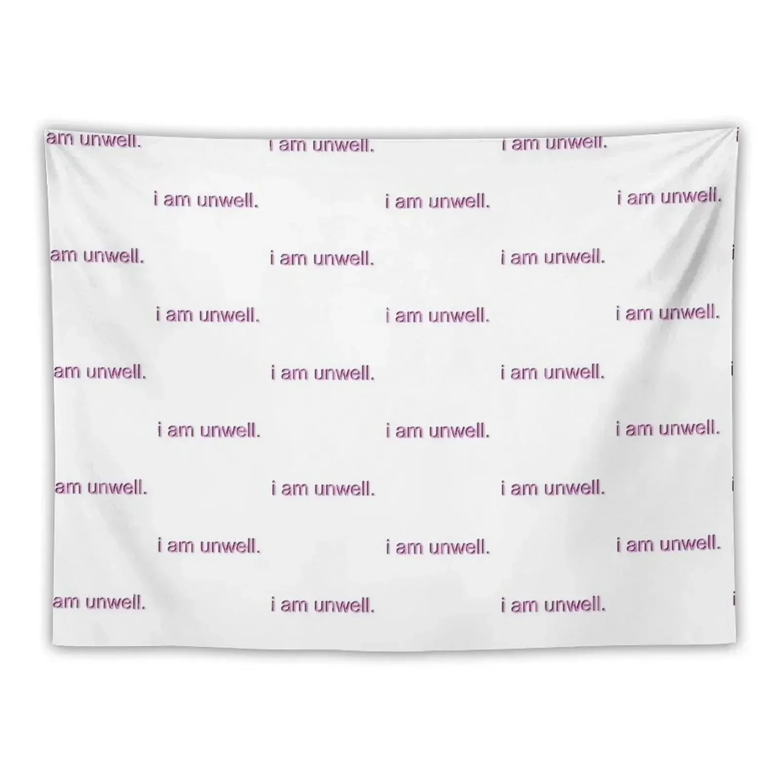 

I am unwell.2 Tapestry Bedroom Decor Aesthetic Aesthetic Room Decor Tapestry