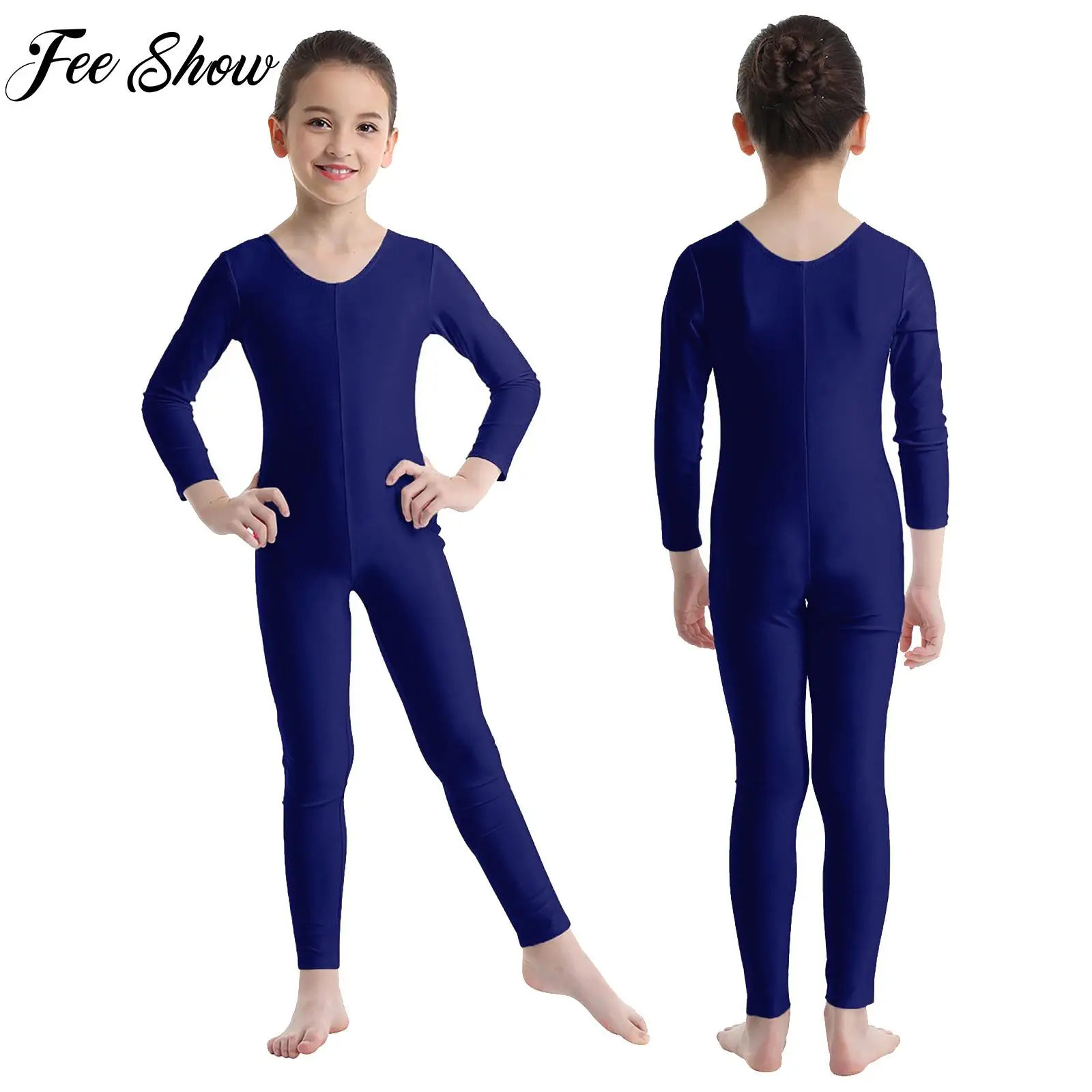 criancas-meninas-ballet-ginastica-collant-danca-traje-elastano-mangas-compridas-macacao-de-corpo-inteiro-unitard-bodysuit-bailarina-dancewear