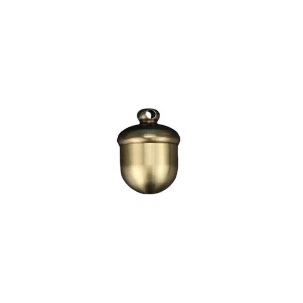 Hang Buckle Moisture-proof Brass Acorn Pill Bottle Waterproof Capsules Organizer Pill Box Granule Storage Box Travel Pill Case