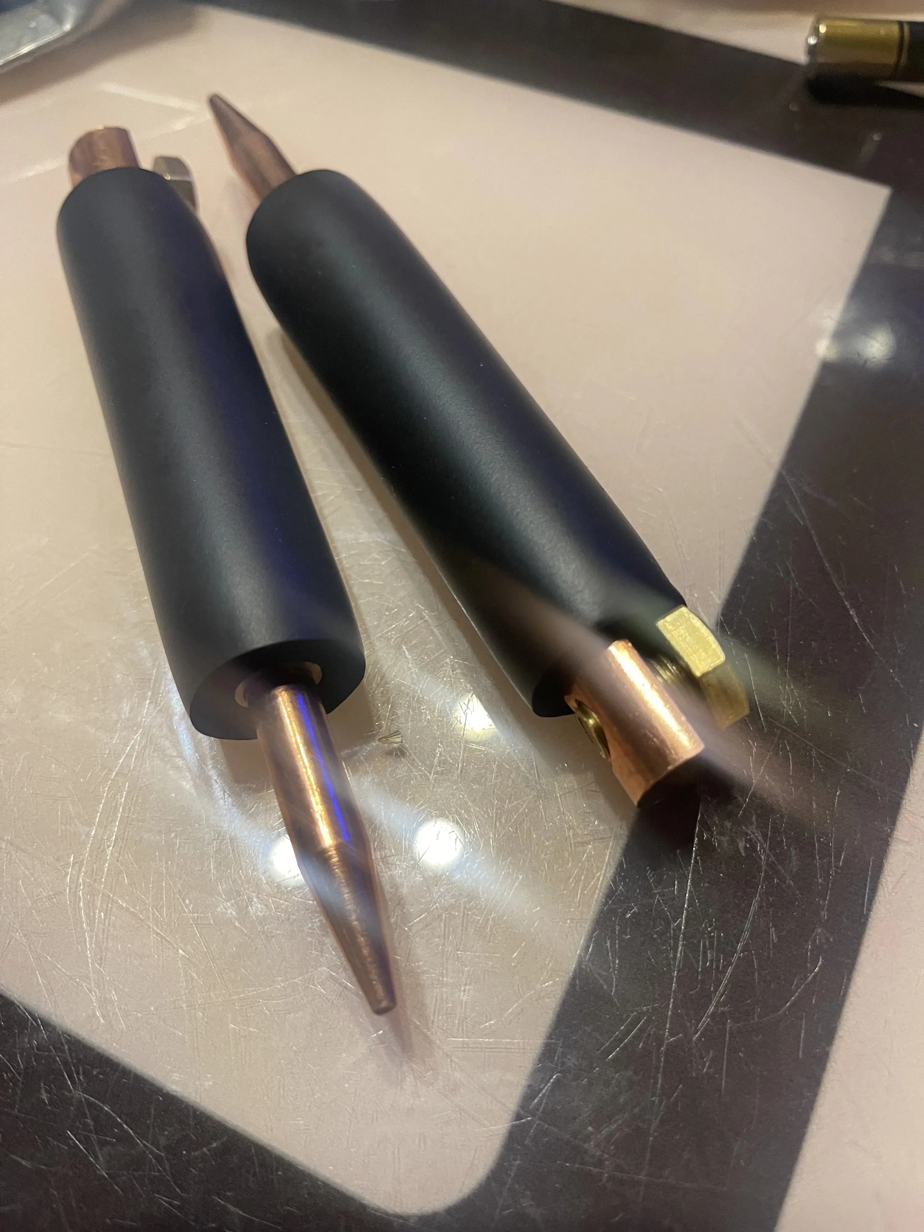 2PCS Spot welding machine, split pen, high-power spot welding pen, aluminum to nickel spot welding pen, solid spot welding pen