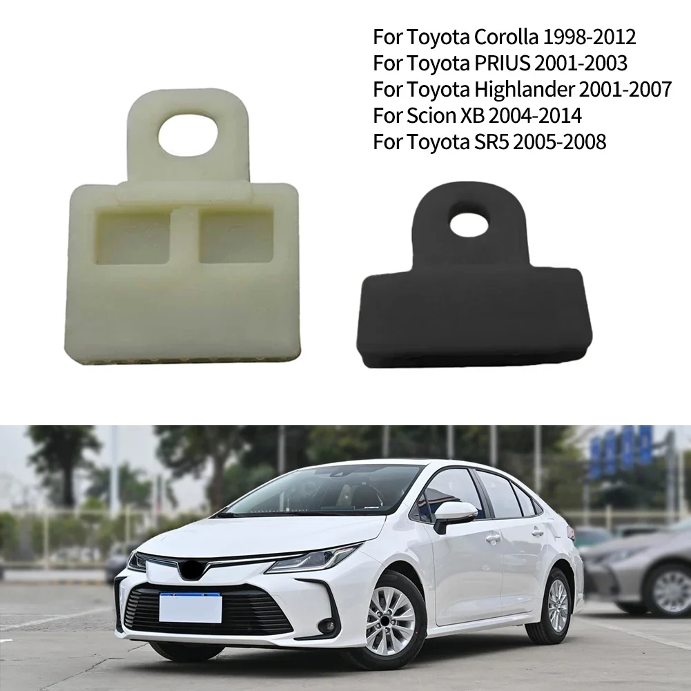 

2 PCS Door Glass Channel Clips Power And Manual Sash Clip For Toyota Corolla 98-12 For Scion XB 04-14 For Toyota SR5 And MK6 05-