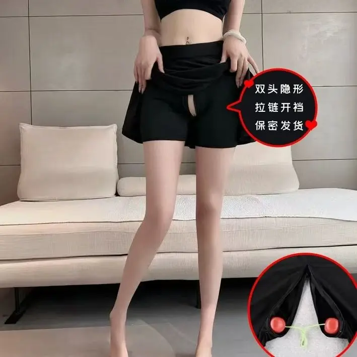 กระโปรงสั้นเอวสูงทรงเข้ารูปสีดำสำหรับผู้หญิง สไตล์เซ็กซี่ เหมาะสำหรับใส่ทำงานช่วงฤดูร้อน