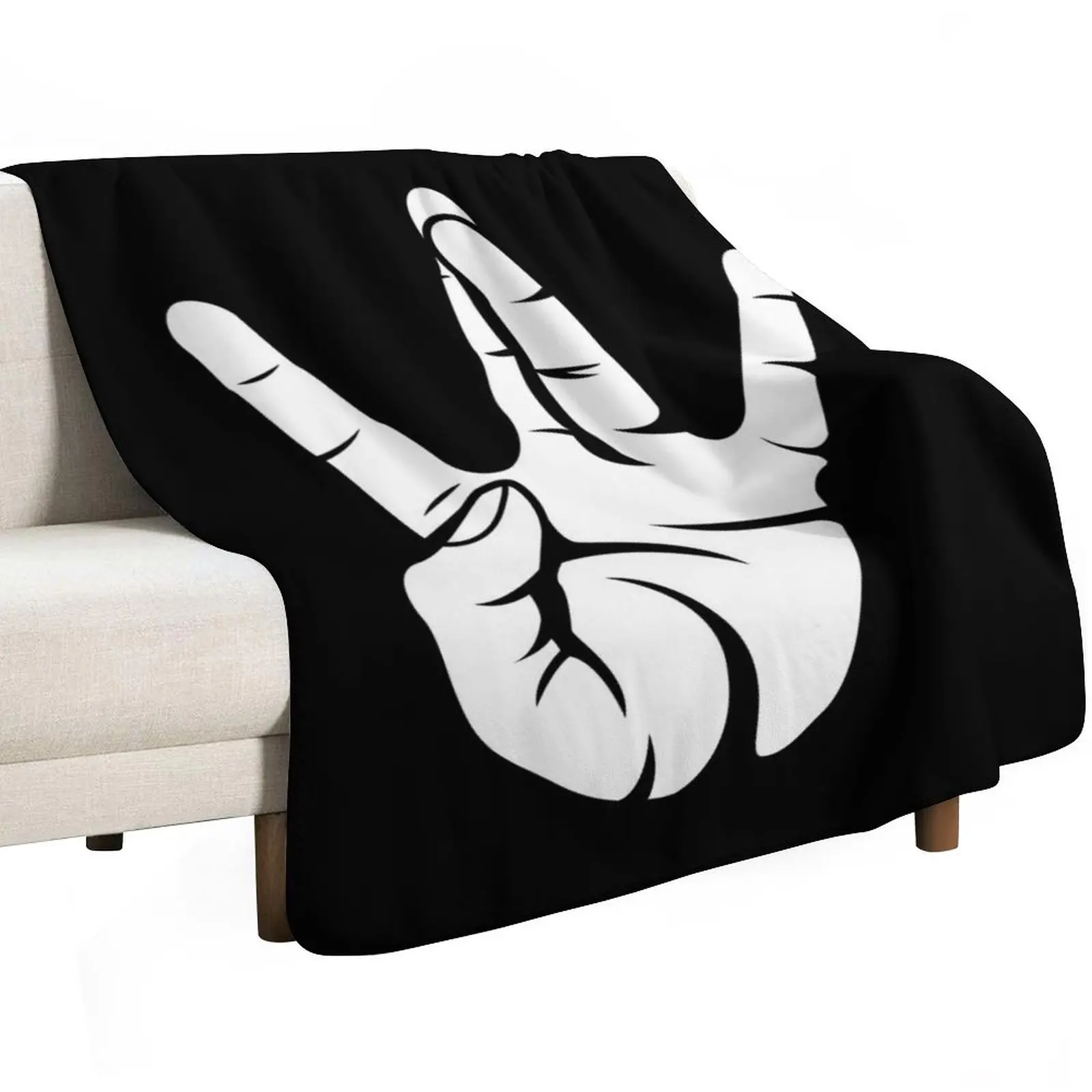 Westside West Coast Rap Hip Hop Hand Sign Throw Blanket Winter beds Large Flannel Fabric Designers Soft Beds Beach Blankets
