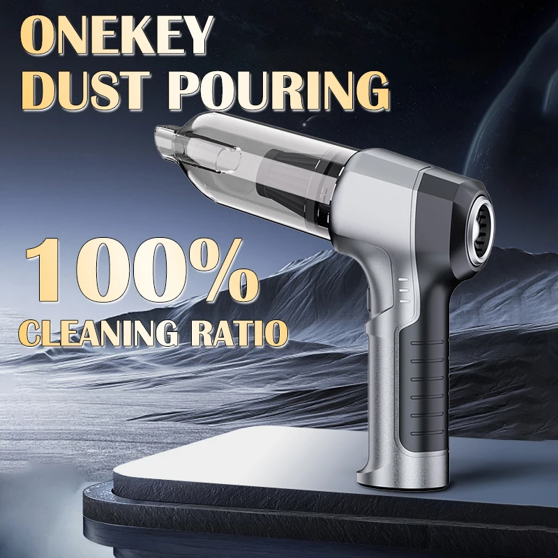 9998700PA Car Vacuum Cleaner Strong Suction Cordless Wireless Cleaner Portable HandHeld Vacuum Cleaner Cleaning Machine