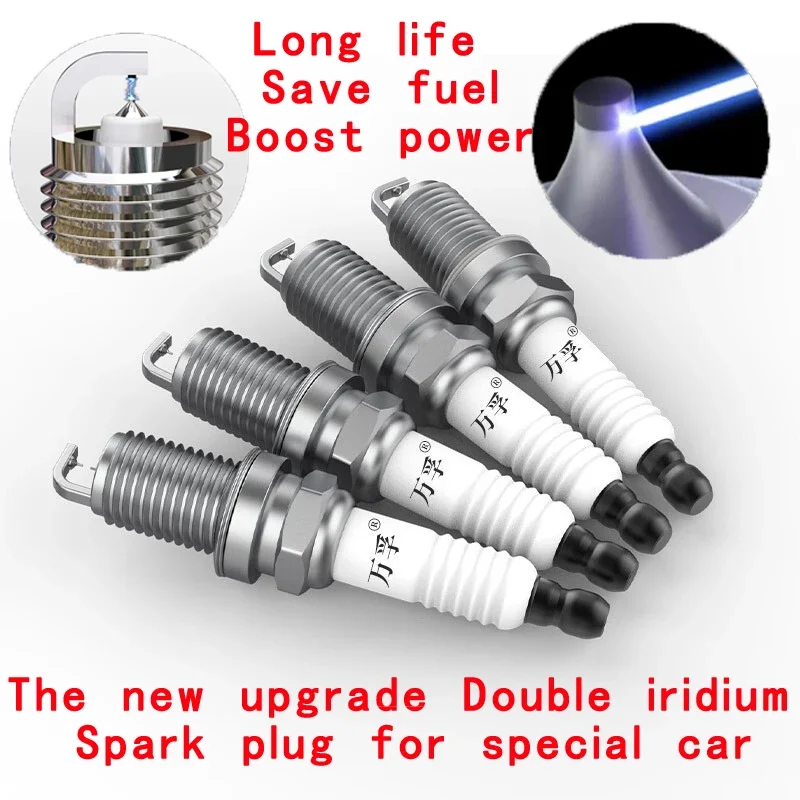 

4pcs Car Spark Plug 7700500168 fit for RENAULT CLIO II 1.0 1.2 1.4 1.6 1998- KANGOO 1.2 1.4 1.6 1997- LAGUNA I 1.6 1997-2001