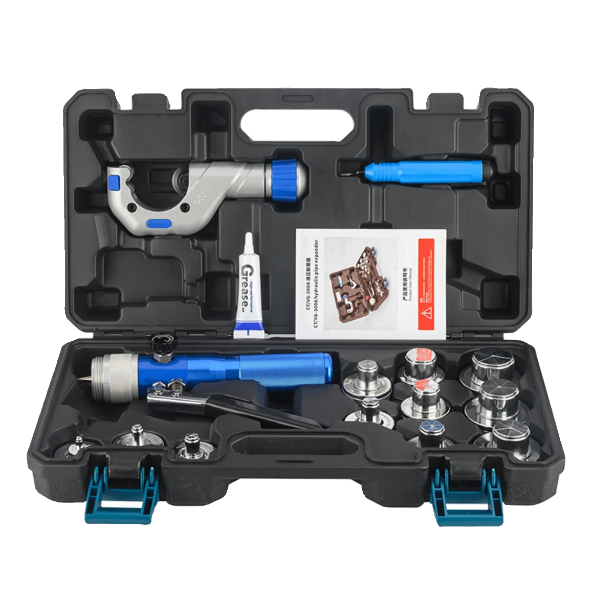 Manual Hydraulic Copper Tube Flaring Tool CT-100 CT-300 for Cup-Type Ports in AC Refrigeration Repair