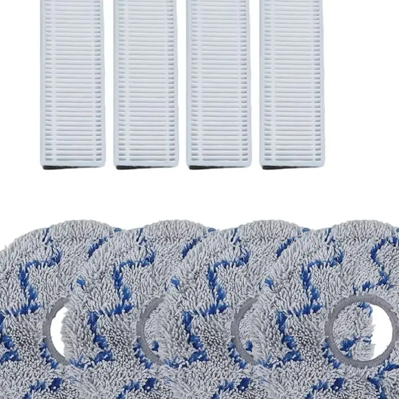 

4 фильтра 1 основная щетка 4 тряпки для швабры 4 боковых щеток для пылесоса IMOU RV2, аксессуары для бытовой чистящей техники