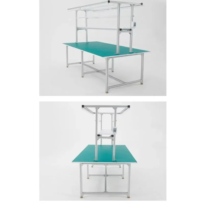 Workbench Garage Customizable Woodworking Workbench Double-layer Workbench Mobile Workbench Flat Garment Cutting Table