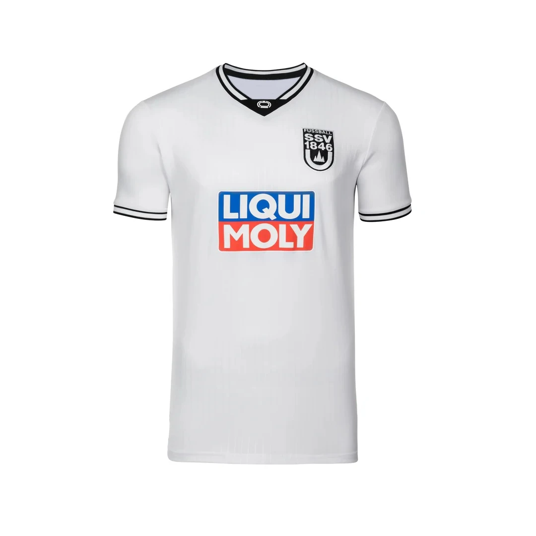 

25/26 SSV Ulm 1846 Home and Away Jersey Men's Quick Drying Breathable Sports Neutral Casual T-shirt Football Casual Loose Top