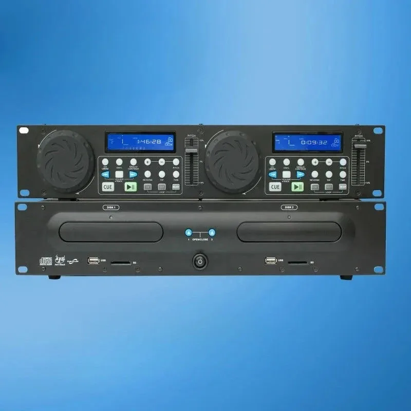 Rack Double Profsional DJ CD/USB//MP Player