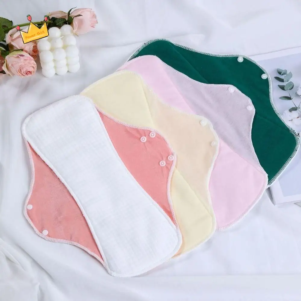 

Washable Menstrual Cloth Pads Reusable 33cm Large Panty Liner High Absorbency Soft Pantyliner Adult Diapers for Elderly