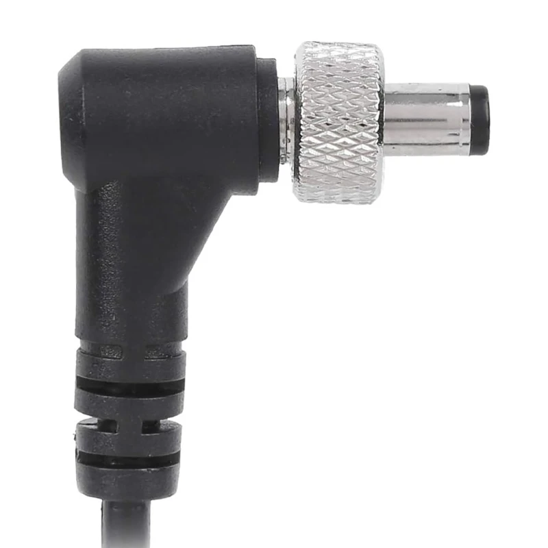 SZYA D Tap to DCRight Angle Coiled Power Cord for LCD Assist Monitors D Tap to DCRight Angle 12V Locking Device Spring Wire image 4