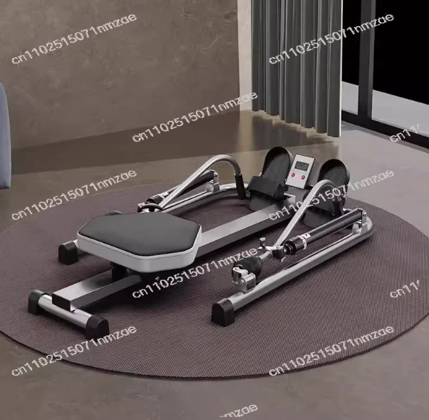 

Гидравлический гребной тренажер с двойными веслами, складной, бесшумный, с держателем для телефона