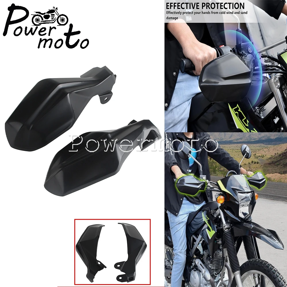 Motorcycle Refit Hand Guard Protector For Kawasaki KLX230 2020+ Handguard Extensions Protector Windshield Handlebar Riser Cover