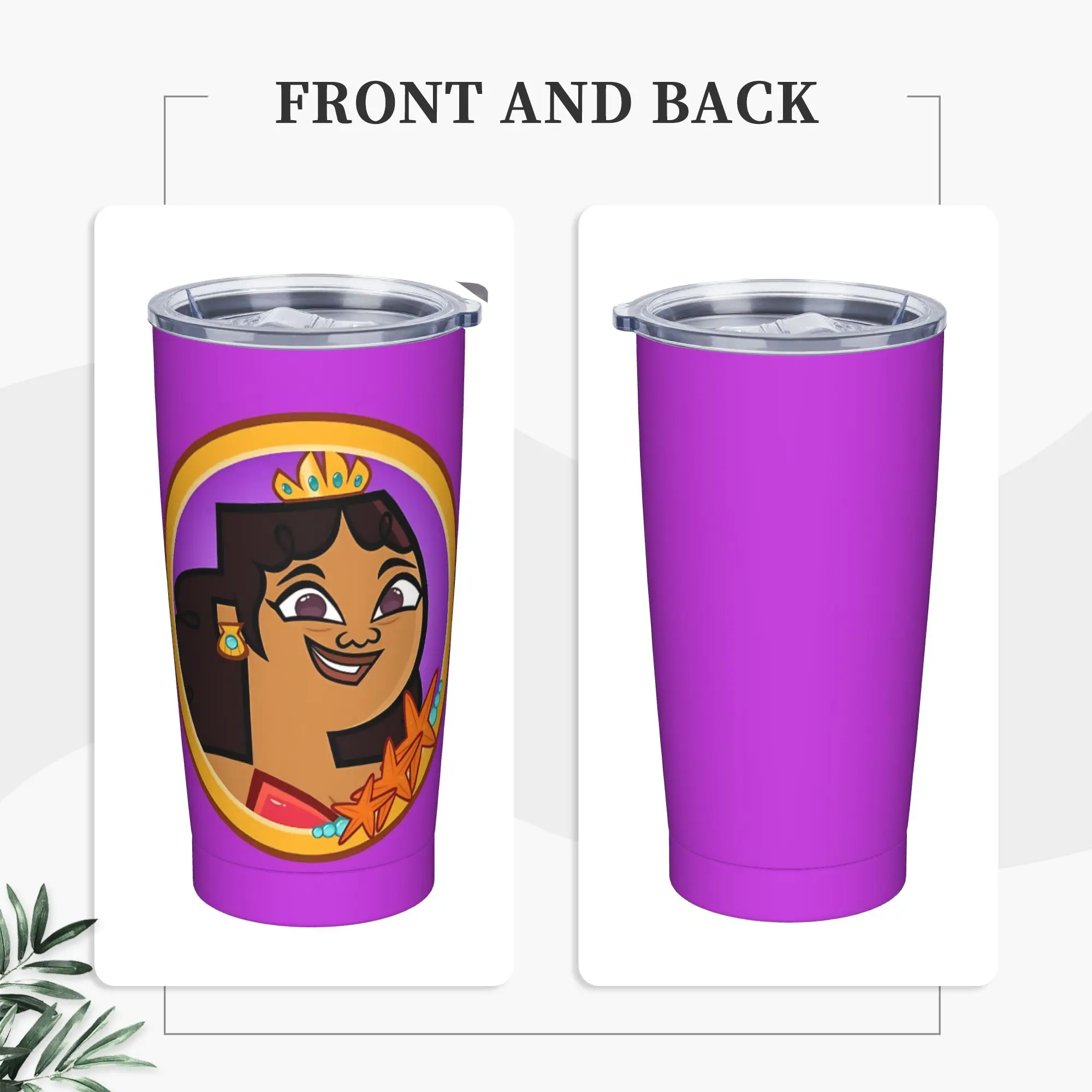 Totals Dramas Reboot Mermaid Millie Tumbler Vacuum Insulated  Coffee Cups Stainless Steel Smoothie Tea Mug Water Bottle, 20oz
