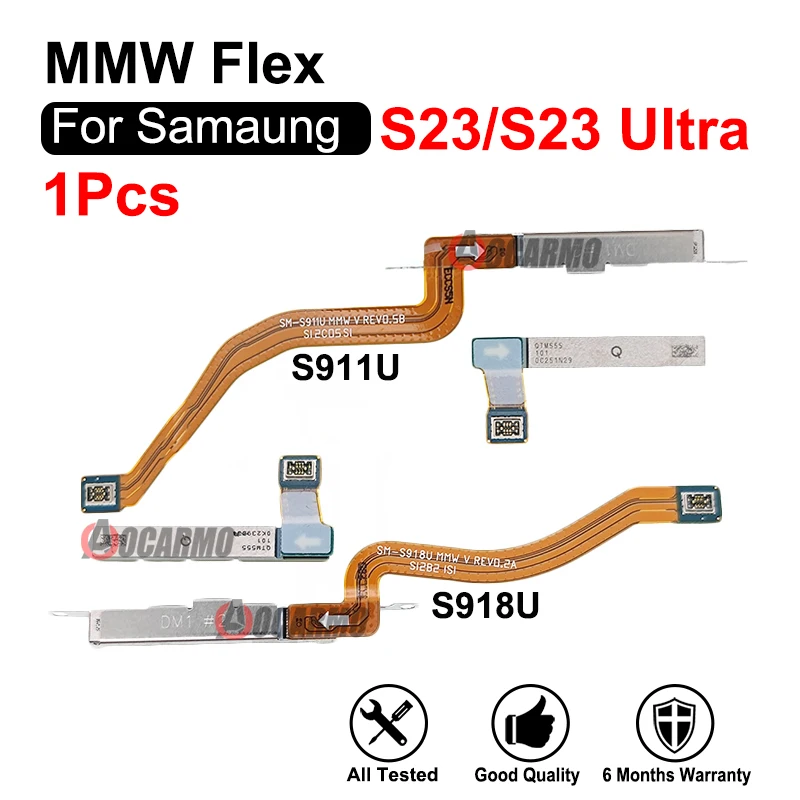 

5G MMW Signal Antenna Module Flex Cable Repair Replacement Parts For Samsung Galaxy S23 Ultra Plus S23+ S23 S911U S918U S916U