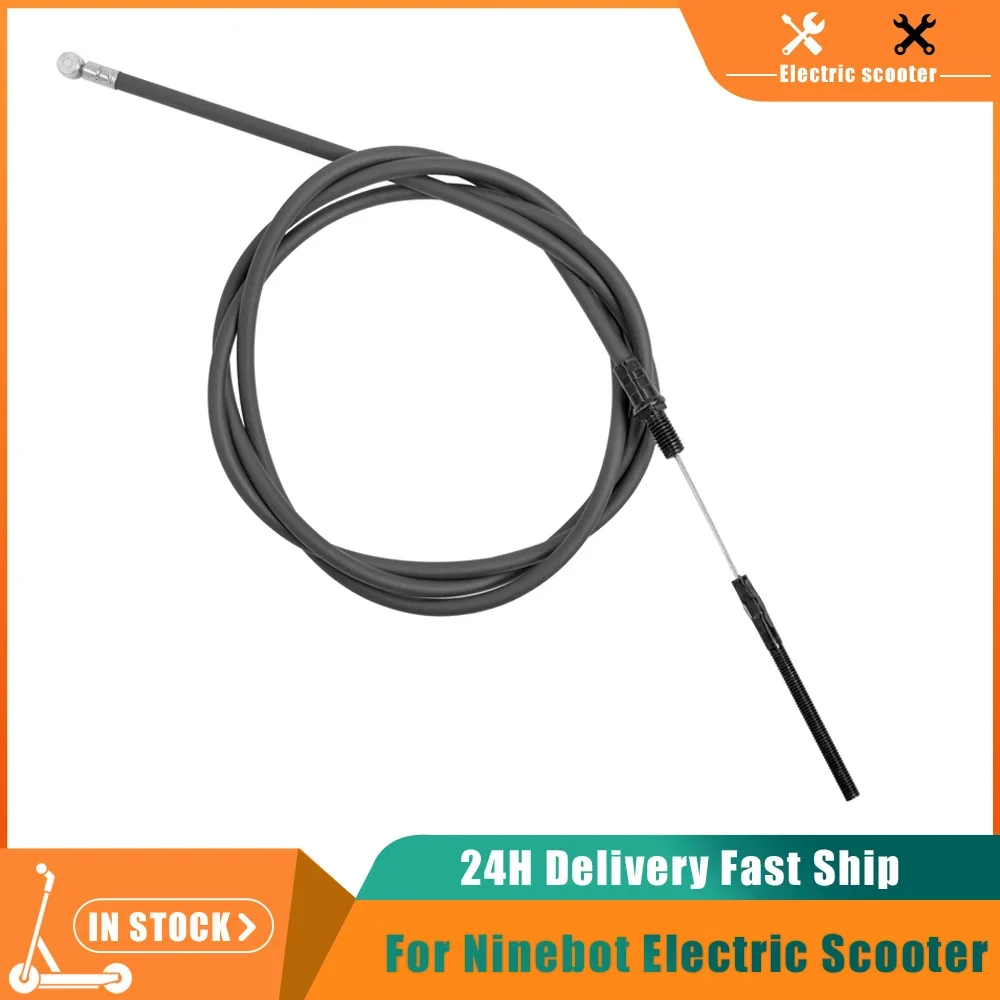 Cable de freno para Segway Ninebot KickScooter Max G2 G65 P65, Cable de freno para patinete eléctrico, repuesto de freno de rueda delantera Par