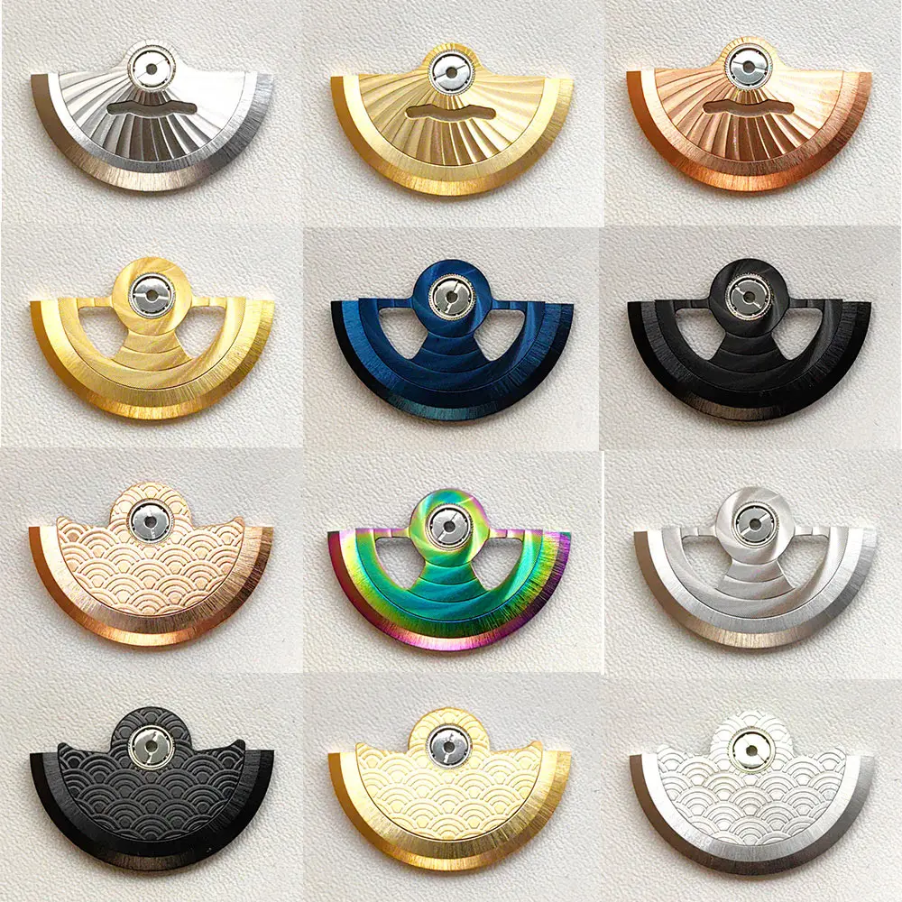 

Refit NH35 Rotor NH35 Movement Rotor Fit for NH36 NH38 NH39 7S26 NH35 Movement Pendulum Oscillating Weight Hammer Rotor