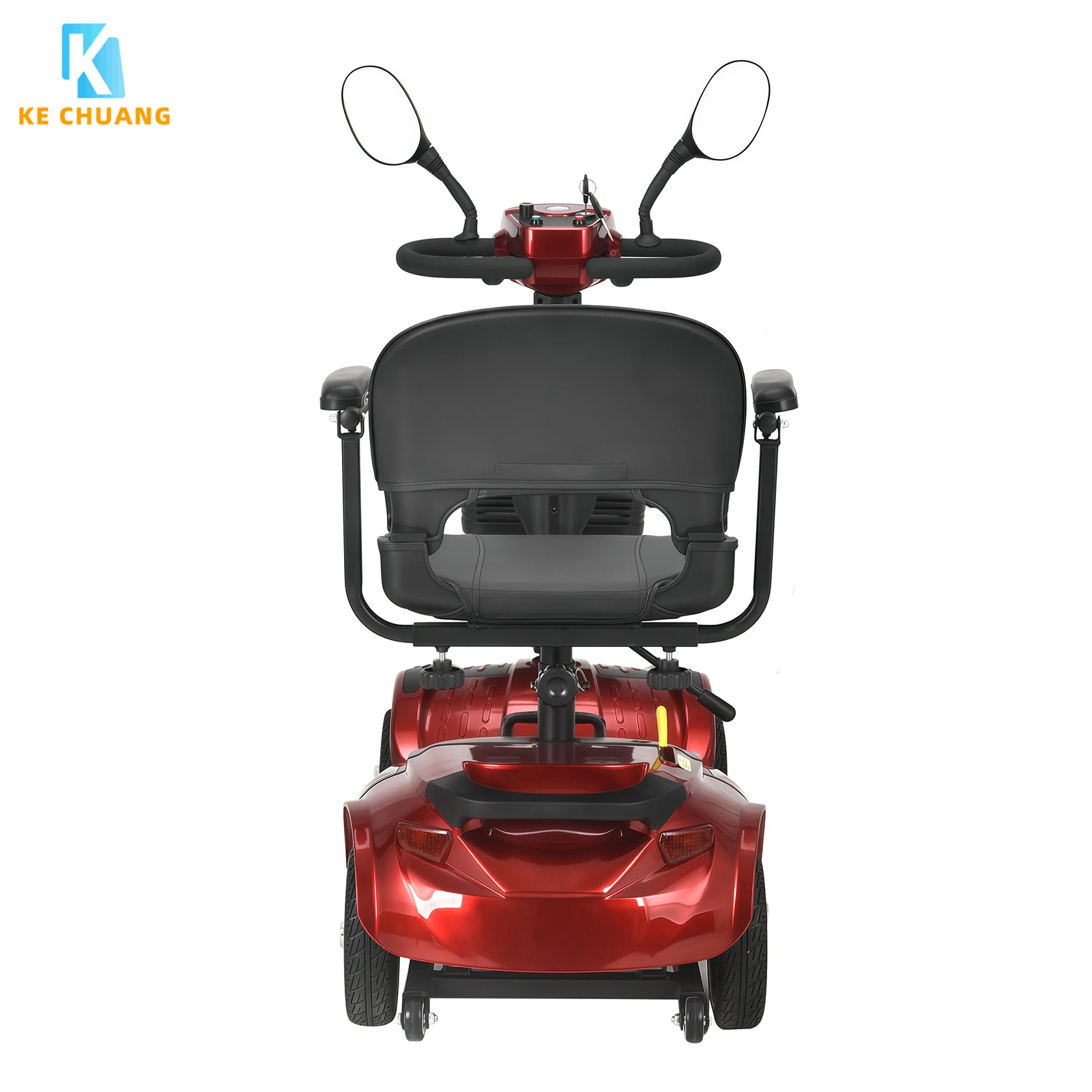 卸売 全地形対応 ポータブル 折りたたみ式ハンドルバー 120kg積載 4輪電動モビリティスクーター 高齢者向け