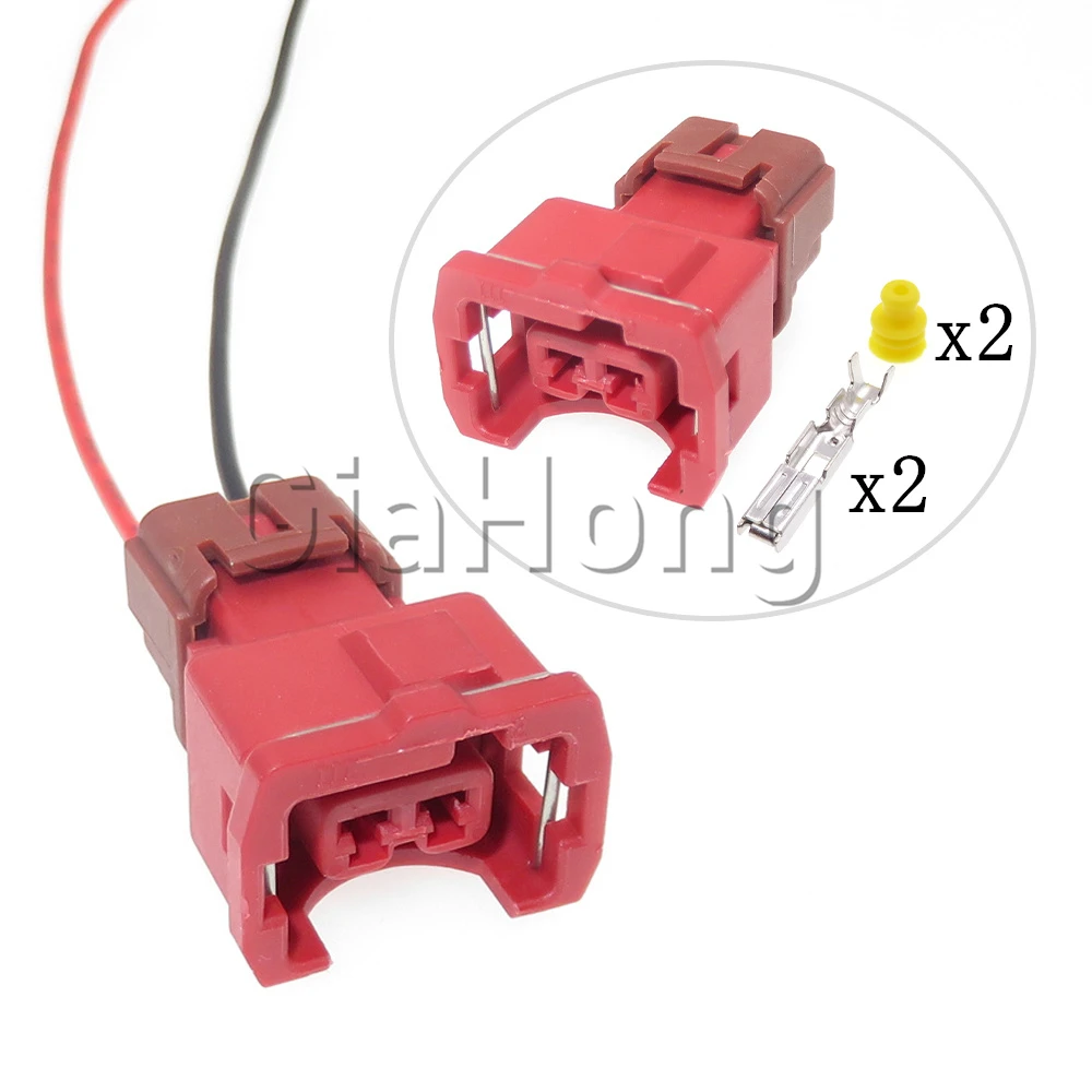 

1 Set 2 Ways AC Assembly Auto Parts PB187-02326 High Quality Car Modification Waterproof Wire Socket Automobile Sealed Connector