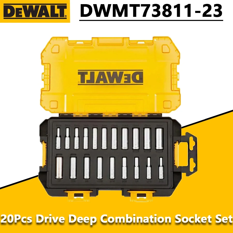 DEWALT DWMT73811-23 20Pcs 3/8