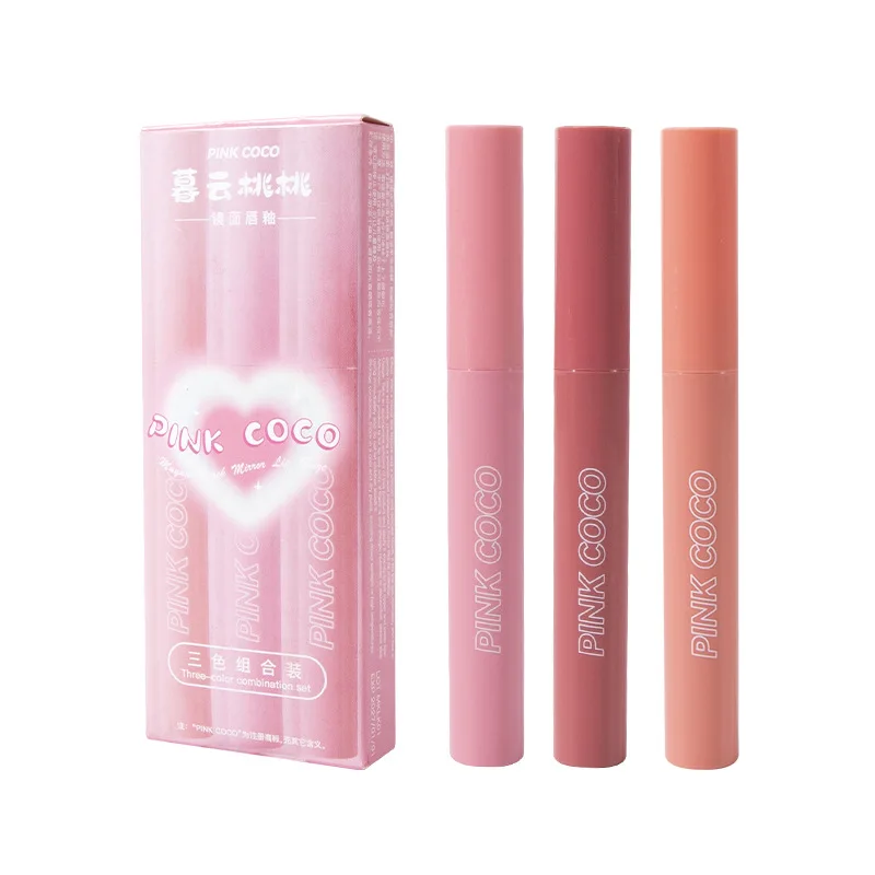 Juego de brillo de labios hidratante, esmalte de labios hidratante, maquillaje hidratante, lápiz labial líquido, cosméticos, tubos de brillo de labios