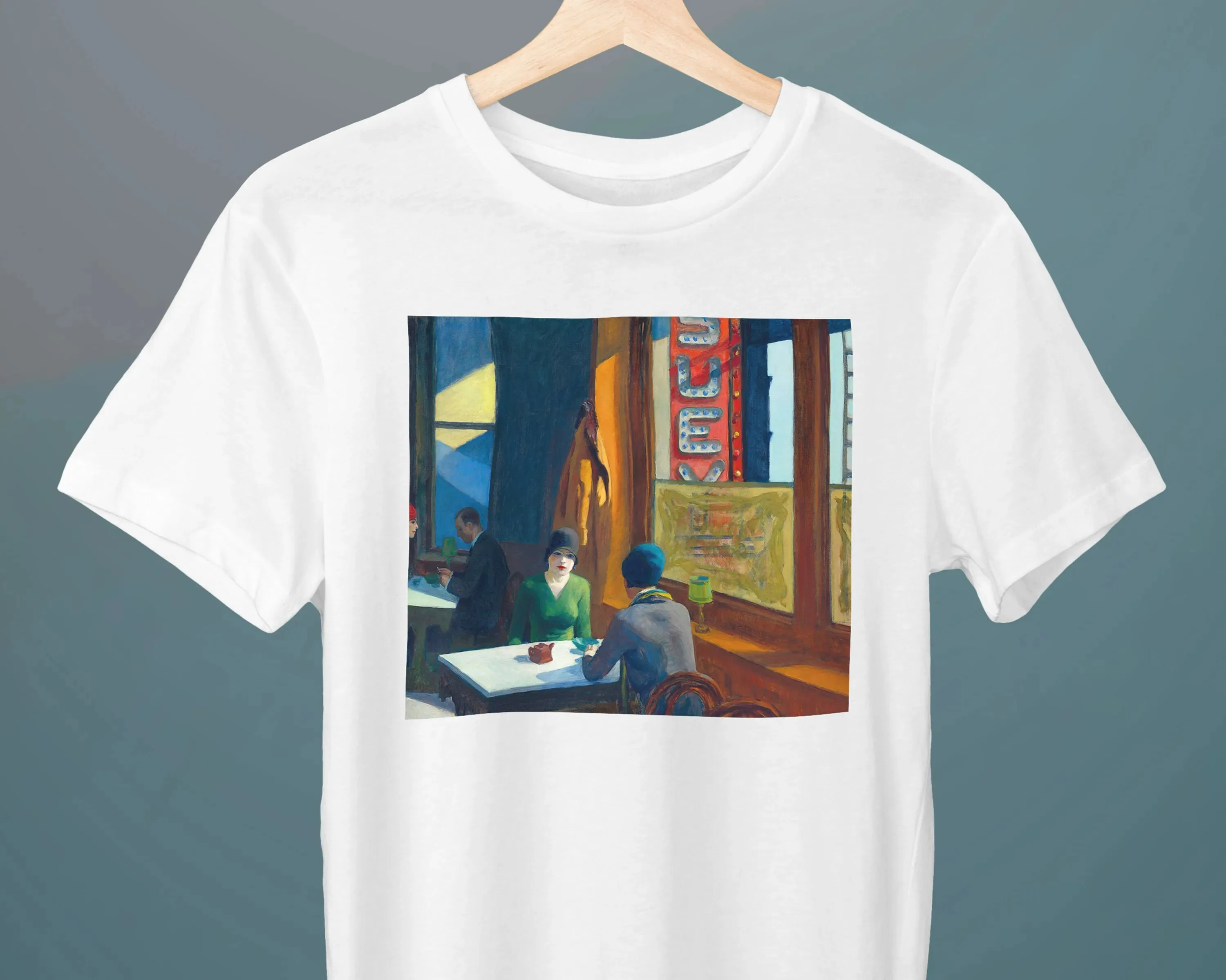 Chop Suey Edward Hopper Painting Unisex T-shirt Art