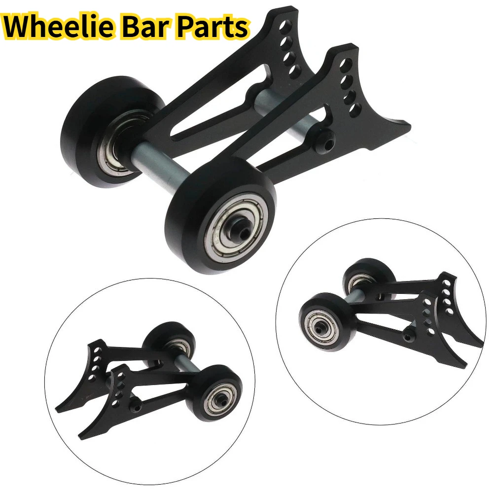 RC Car Upgrade Metal Wheelie Bar For Tamiya CW01 Lunch Box Midnight Pumpkin 1/12 Scale Custom Size Replacement Accessories