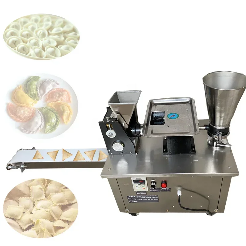 

Valparaiso full automatic dumpling machine gyoza empanada samosa making jamaican patty machine meat pie samosa folding machine