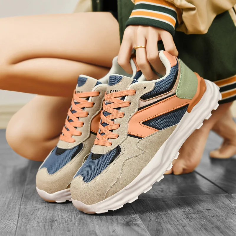 

Female Lightweight Breathable Work Shoes All Season New Steel Toe Steel Plate Anti-smash Industrial Site Shoes
