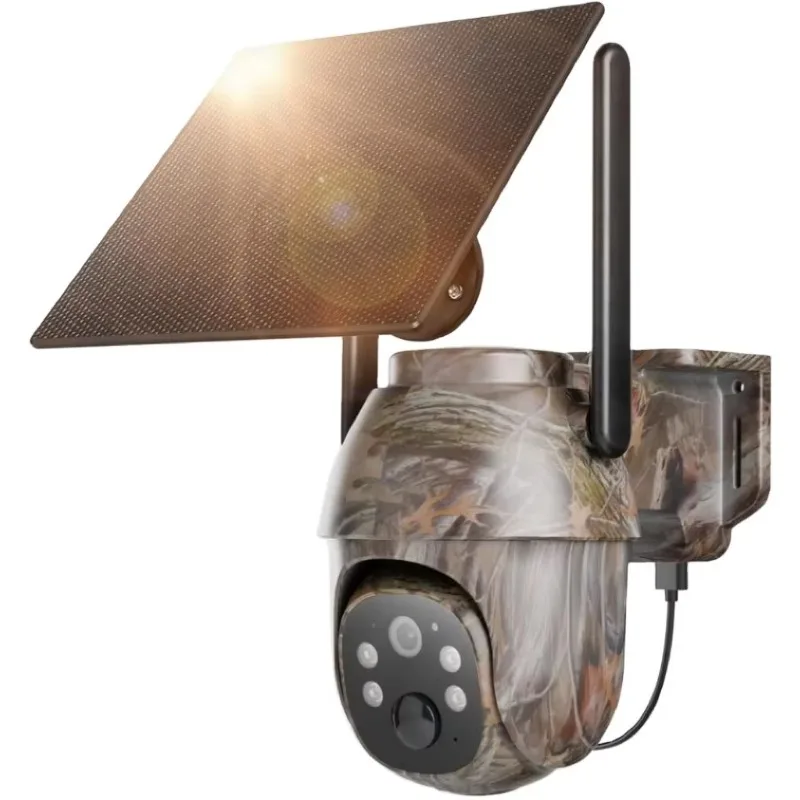 

Outdoor hunting wildlife camera 4G solar cellular tracking camera 360 game camera night vision sports waterproof