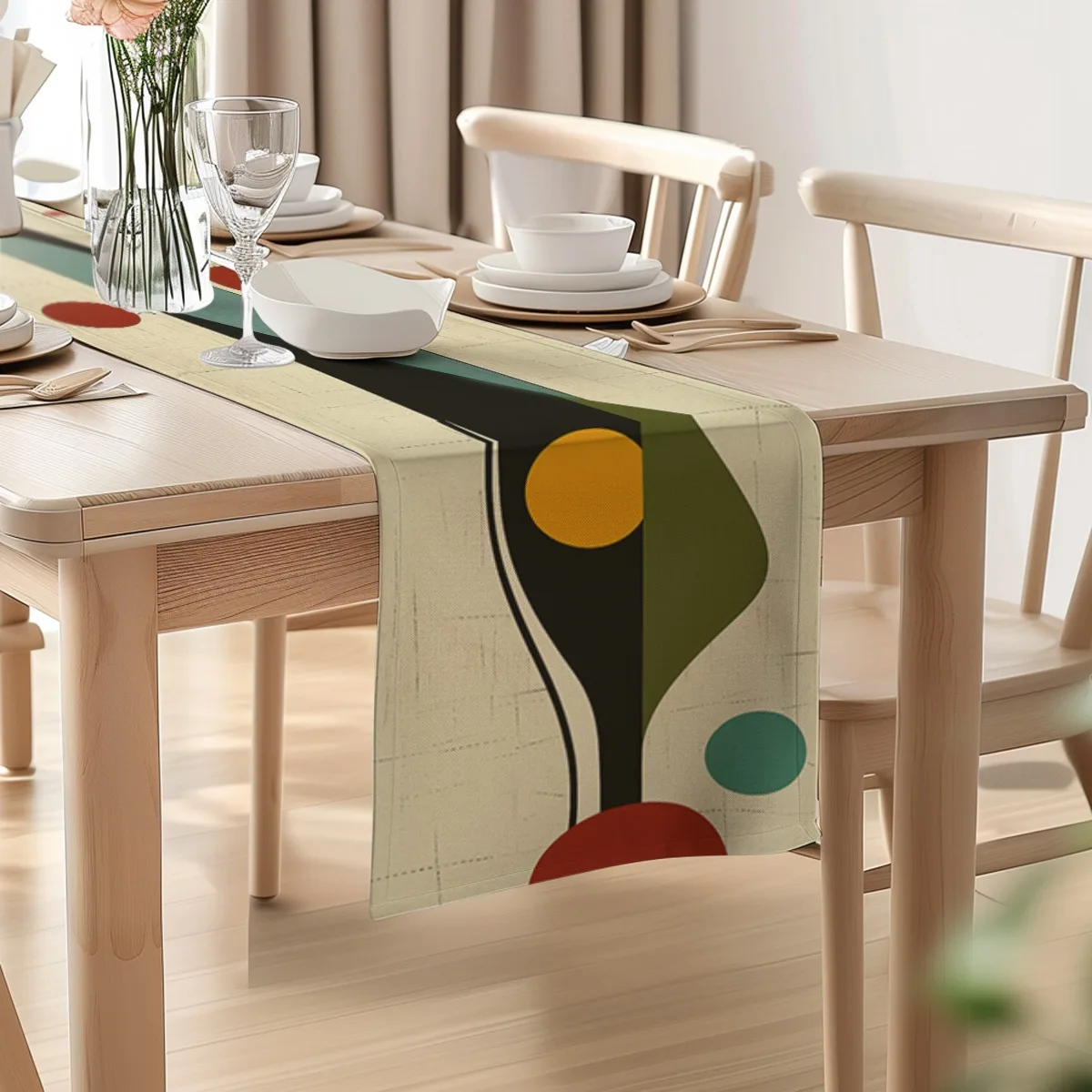 Decor Table Runner  Table Flag For Wedding,Restaurant,Holiday Gathering New Year,Birthdays