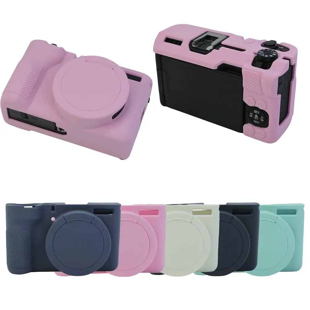 Per custodia per fotocamera PowerShot V1 Custodia protettiva in silicone Guscio in gomma morbida Borsa antiurto impermeabile per fotocamera digitale V1