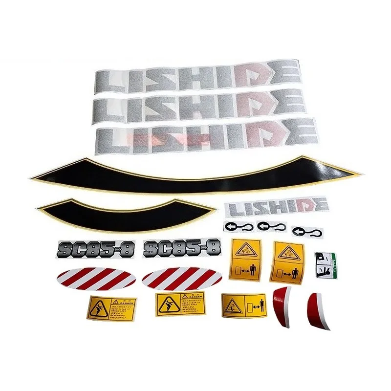 

Excavator Car Logo Sticker for Lexde SC60-8 70-8 80-8 85-8 New Sticker