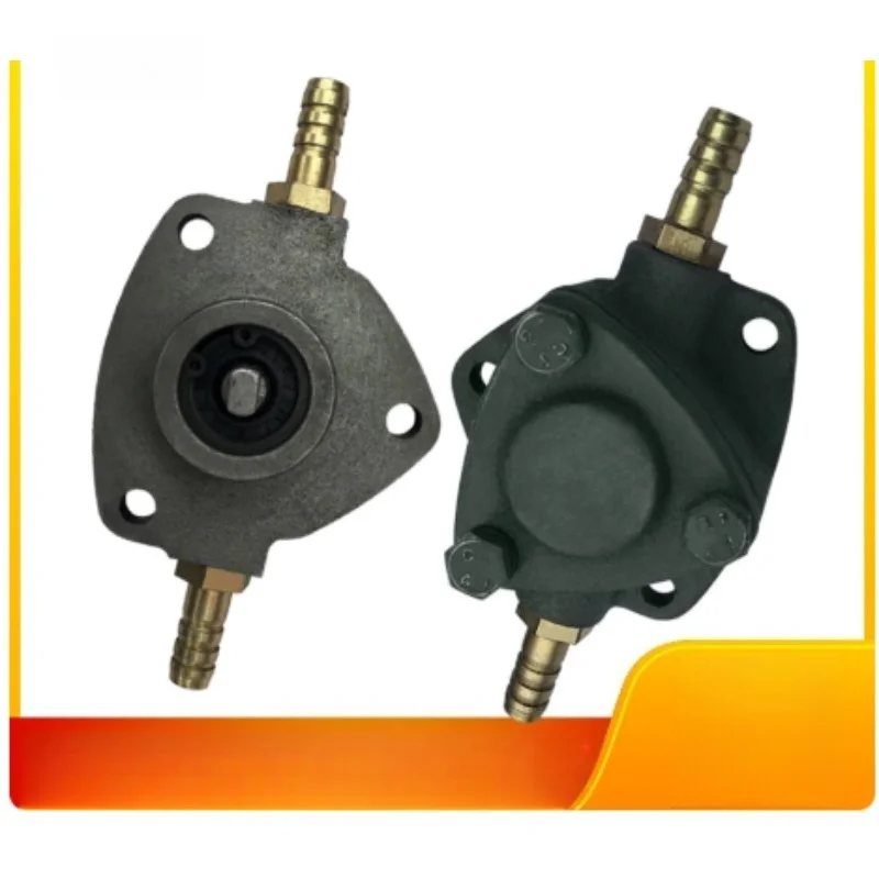 Gearbox Oil Pump 3 Hole Iron Nozzle Oil Pump for Electric Pipe Threader Accessories