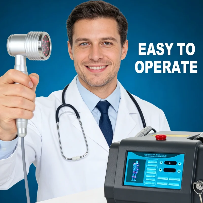 Professional 1055mW 650nm 808nm Class IV Laser Therapy 16 Diodes for Frozen Shoulder Arthritis Deep Tissue Pain Relief