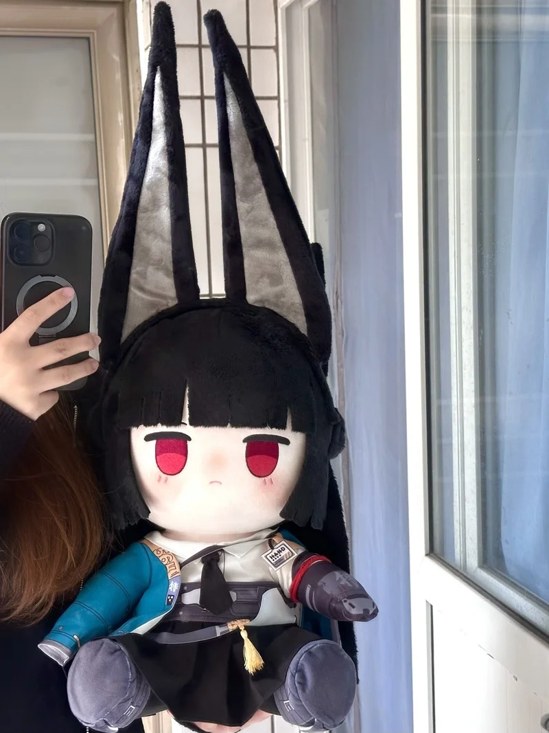 40 سنتيمتر Zenless منطقة صفر لعبة أنيمي أفخم دمية Hoshimi Miyabi عروسة كارتون لينة محشوة Kawaii غرفة ديكور لطيف هدية عيد ميلاد #6